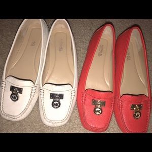 2 pairs Michael Kors flats